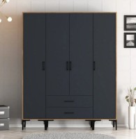 Dulap Trendy Kumsal STS Walnut/Anthracit 201.4x47.5x160cm GTR001779