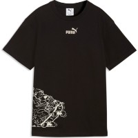 Tricou pentru copii Puma Mid90s Relaxed Graphic Puma Black, s.164