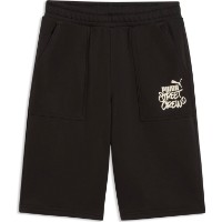 Pantaloni scurți pentru copii Puma Mid90s Relaxed Long Puma Black, s.164