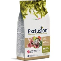 Hrană uscată pentru câini Exclusion Noble Grain Large Breed Adult Lamb 12kg