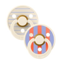 Пустышка BIBS Pin - Ivory Hush Mix 6-18m 2pcs (12015103)