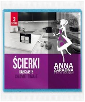 Șervețele de curățenie Anna Zaradna Sponge 3pcs Blue (1002)