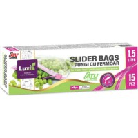 Пищевые пакеты Luxia 1.5L 15pcs LUX-4057
