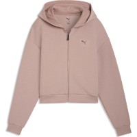 Женская толстовка Puma W Cloudspun Fz Sandstone Heat, s.M