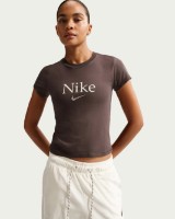 Женская футболка Nike Sportswear Cropped Baroque Brown, s.L