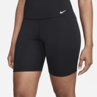 Pantaloni scurți dame Nike W Nk One Df Hr 7In Short Black/White, s.L