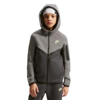 Детская толстовка Nike Sportswear Tech Fleece Pencil Point/Anthracite/Light Liquid Lime, s.XL