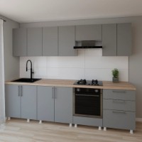 Кухонный гарнитур Smartex K4 300 Graphite (30167)