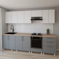 Кухонный гарнитур Smartex K4 300 White/Graphite (30164)