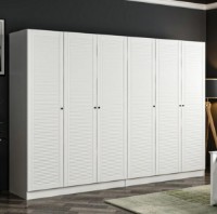 Шкаф Trendy Kale Mebran 8394 White 270x190x52cm GTR001824