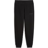 Pantaloni spotivi de dame Puma Ess Script Comfort S Puma Black, s.XL