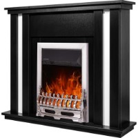 Электрокамин Art Flame Gustavo & Galileo Silver Black