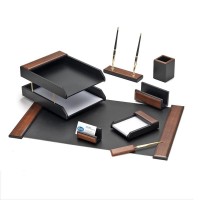 Настольный набор Forofis 91784 8pcs Black/Brown 
