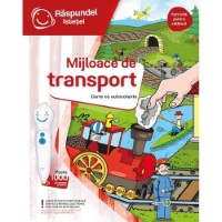 Carte educațională pentru copii Raspundel Istetel Mijloace de Transport (63121)