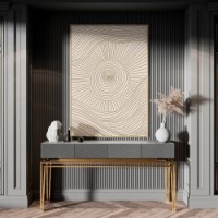 Картина ArtShop Gold Abstract Sun 30x45cm (PA268-XL-L)