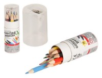 Набор карандашей цветных 12шт, точилка (47936)