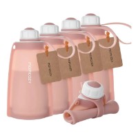 Depozitarea laptelui matern Momcozy Red 5pcs (MS013-IR00NB-A)