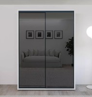 Шкаф-купе Bayro Parma White 1600x2250x600 (608505)