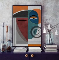 Pictură ArtShop Abstract Face 4 60x90cm (PA120-LL)