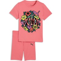 Детский спортивный костюм Puma Mid90S Graphic Tee Wild Pink, s.116
