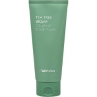 Очищающее средство для лица FarmStay Tea Tree Biome Calming Acne Foam 180ml 