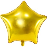 Balon PartyDeco Star 48cm Gold (FB3M-019)