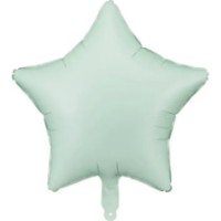 Balon PartyDeco Star 48cm Green (FB3T-012)