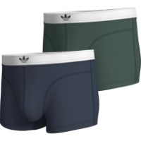 Мужские трусы Adidas Comfort Flex Cotton Body Lines Trunk 2Pk Collegiate Green/Night Indigo, s.XL