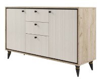 Комод ML-Mobila Oscar №  1500 Craft Silver / Oak Florence