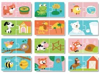 Пазл Dodo Where Do Animals Live 24pcs (300690)