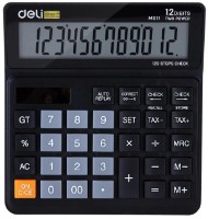 Калькулятор Deli M011 Black