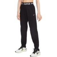 Pantaloni spotivi pentru copii Nike Pro Fleece Black/White, s.S