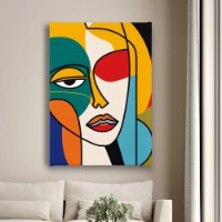 Картина ArtShop Portrait In Cubism Style 60x90cm (PA424-P-L)