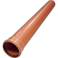 Труба канализационная Tehnoworld PVC SN 4MS  d160x4 L=2.0m (27898)