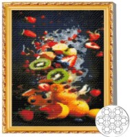 Алмазная мозаика Art Gallery Premium Fruit Explosion 40x50cm (GA86141)