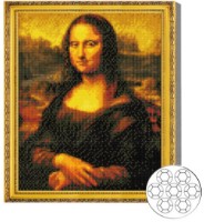 Алмазная мозаика Art Gallery Premium Mona Lisa 30x40cm (GB82436)