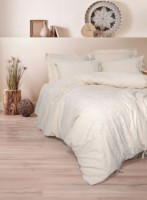 Lenjerie de pat Cotton Box Kivora Beige