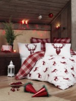 Постельное бельё L'Essentiel Geyik Claret Red