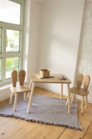 Детский столик со стульчиками Hanah Home Bunny Two Brown