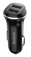 Încărcător auto Hoco Z1 Car Charger Set Lightning Black