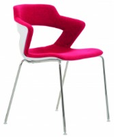 Стул Antares 2160 TC Aoki Front Uph White/Red