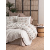Постельное бельё Cotton Box Asilo Brown