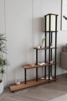 Торшер Opviq Escaleras Walnut