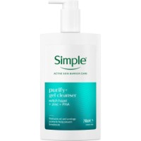 Produs de curățare tenului Simple Purify+ Gel Cleanser 240ml