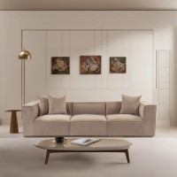 Диван Atelier Del Sofa Sora 3 Cappuccino