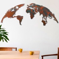 Декоративное панно Wallity World Map Medium 2