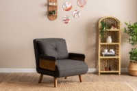 Fotoliu Atelier Del Sofa Cosmo Dark Grey