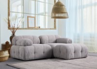 Canapea de colț Atelier Del Sofa Petite 2 Light Grey