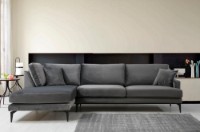 Угловой диван Atelier Del Sofa Papira Left Anthracite