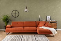 Canapea de colț Atelier Del Sofa Mustang Small Right Orange